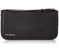Samsonite RFID Zip Close Travel Wallet, Black, One Size
