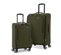 Samsonite Saire LTE Softside Expandable Luggage with Spinner Wheels, Olive Green, 3-Piece Set (Carry on/Medium/Large), Saire LTE Softside Expandable Luggage with Spinner Wheels