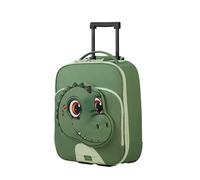 Samsonite Sammies Dino Rex - Kids 2-Wheel Cabin Trolley 45x36x19 cm, Carry-On Suitcase EasyJet Compatible, Underseat Travel Case for Kids, 30L