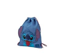 Samsonite Sammies Disney - Stitch Drawstring Bag for Kids 37 cm, Sports Bag with Drawstring, Lightweight Gym Bag for School, Sports & Leisure