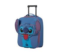 Samsonite Sammies Disney Stitch - Kids 2-Wheel Cabin Trolley 45x36x19 cm, Carry-On Suitcase EasyJet Compatible, Underseat Travel Case for Kids, 30L
