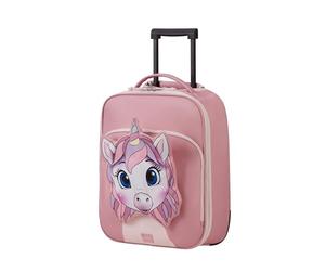 Samsonite Sammies Unicorn Tess - Kids 2-Wheel Cabin Trolley 45x36x19 cm, Carry-On Suitcase EasyJet Compatible, Underseat Travel Case for Kids, 30L