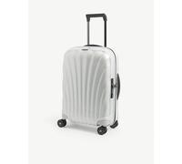 Samsonite Samsonite C-Lite Spinner Hard Case 4 Wheel Cabin Suitcase 55cm Off White