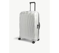 Samsonite Samsonite C-Lite Spinner Hard Case 4 Wheel Cabin Suitcase 75cm Off White