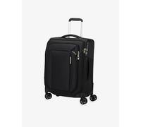 Samsonite Samsonite Respark Spinner Soft Case 4 Wheel Cabin Suitcase 55cm Ozone Black