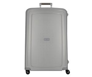Samsonite S'Cure Spinner 4-Wheel Trolley 81 cm silver colored
