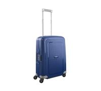 Samsonite S'Cure Spinner Cabin Suitcase, 55 cm | Dark Blue, hardside suitcase, 55H x 40W x 20D cm, 34 L, 2.9 kg, with TSA lock and multi-stage trolley handle