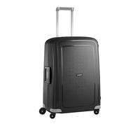Samsonite S'Cure Spinner Check-in Suitcase, 69 cm | Black, hardside suitcase, 69H x 49W x 29D cm, 79 L, 4.2 kg, with TSA lock and multi-stage trolley handle