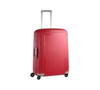 Samsonite S'Cure Spinner Check-in Suitcase, 69 cm | Crimson Red, hardside suitcase, 69H x 49W x 29D cm, 79 L, 4.2 kg, with TSA lock and multi-stage trolley handle