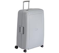 Samsonite S'Cure Spinner Check-in Suitcase, 81 cm | Silver, hardside suitcase, 81H x 55W x 35D cm, 138 L, 5.0 kg, with TSA lock and multi-stage trolley handle