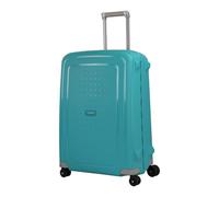 Samsonite S'Cure - Spinner M Suitcase, M (69 cm), 79 L, Blue (Aqua Blue)