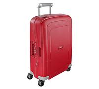 Samsonite S'Cure - Spinner S, Hand Luggage, 55 cm, 34 L, Red (Crimson Red)