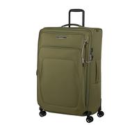 Samsonite Spark SNG Eco - Soft Luggage Suitcase 79 cm Large - Trolley Suitcase with 4 Wheels, TSA Lock, Lightweight & Expandable - Green (Olive)