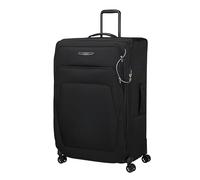 Samsonite Spark SNG Eco - Softside Luggage 82 cm Large - Trolley Suitcase with 4 Wheels, TSA Lock, Lightweight & Expandable - Blue (Midnight Blue)