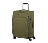 Samsonite Spark SNG Eco - Softside Luggage 67 cm Medium - Trolley Suitcase with 4 Wheels, TSA Lock, Lightweight & Expandable - Green (Olive)