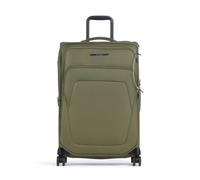 Samsonite Spark SNG Eco - Softside Luggage 67 cm Medium - Trolley Suitcase with 4 Wheels, TSA Lock, Lightweight & Expandable - Green (Olive)