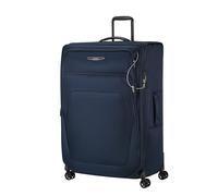 Samsonite Spark SNG Spinner Check-in Suitcase, 82 cm | Midnight Blue, expandable softside suitcase, 82H x 53W x 34D cm, 156/170 L, 4.3 kg, with TSA lock and recessed double wheels
