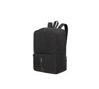 Samsonite TA Revolution Foldable Cabin Backpack 45 x 35 x 20 cm, Lightweight Hand Luggage for EasyJet, Reflective Details, 0.20 kg, Black