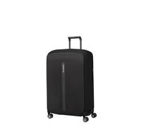 Samsonite TA Revolution - Foldable protective cover for size L suitcases, suitcase cover suitable for 75-79 cm, suitcase protection, with reflective detail, Black