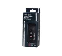 Samsonite TA Revolution luggage strap with TSA lock Black