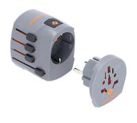 Samsonite Travel accessories world adapter for over 150 countries gray