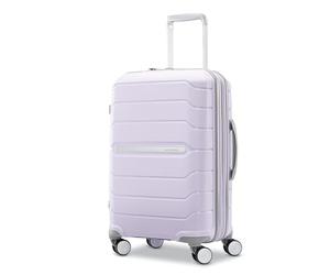 Samsonite Unisex-Adult Freeform Hardside Expandable with Double Spinner Wheels, Lilac, Checked-Large 28-Inch, Freeform Hardside Expandable with Double Spinner Wheels