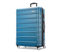Samsonite Unisex Omni 2 Hardside Expandable Luggage with Spinner Wheels, Caribbean Blue, Carry-On 19-Inch, Omni 2 Hardside Expandable Luggage with Spinner Wheels