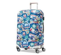 Samsonite Unisex Printed Luggage Cover, City Print, XL, Printed Luggage Cover