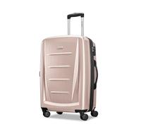 Samsonite Winfield 2 Hardside Luggage with Spinner Wheels, Artic Pink, Checked-Medium 24-Inch, Winfield 2 Hardside Luggage with Spinner Wheels