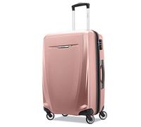 Samsonite Winfield 3 DLX Hardside Luggage, Rose, Checked-Medium