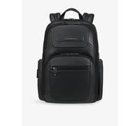 Samsonite Womens Samsonite Pro-Dlx 6 Leather Expandable Backpack 15.6In Black