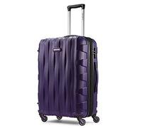 Samsonite Ziplite 3.0, 20in Carry-on, Hardside Spinner Luggage telescoping_handle(Deep Purple)