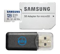 Samsung 128GB Evo Plus MicroSDXC Memory Card - Compatible with DJI O4 Air Pro FPV and Flip Drone (MB-MC128SA) Class 10 U3 A2 V30 Bundle with Everything But Stromboli Card Reader
