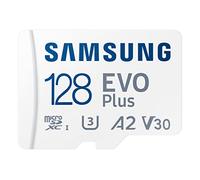 Samsung 128GB MicroSD Evo Plus SDXC U3 Class 10 A2 130MB/s Memory Card with Adapter 2021 Version (MB-MC128KA/EU)
