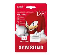Samsung Memory MB-MD128SA Sonic PRO Plus MicroSD Card for Gaming Console, Action Cam and Drones, 128GB, UHS-I U3, Up to 180MB/s