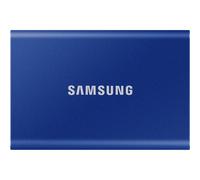 Samsung 1TB T7 Portable SSD (Blue) MU-PC1T0H/AM - PCIe NVMe, 1050 MB/s Read, 1000 MB/s Write, AES-256 Encryption