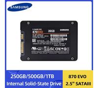 SAMSUNG 2.5'' SATAIII SSD 870 Evo 1TB 500GB 250GB Internal Solid State Disk HDD Hard Drive Laptop Desktop PC MLC Disco Duro
