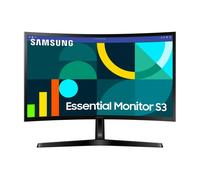 SAMSUNG 24 Essential S3 S36GD Series FHD 1800R Curved Computer Monitor 100Hz Game Mode Advanced Eye Comfort HDMI and Ds