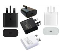Samsung 25W Fast Charger Plug Adapter For Galaxy S21 S20 S22+ Ultra 5G Z Fold 3