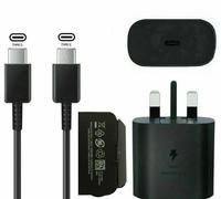Samsung 25W Genuine USB-C Super Fast Charger Adapter Plug Cable For S22 S23 S24