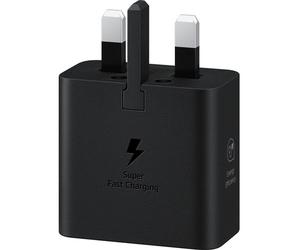 Samsung 25W Super Fast Charging USB-C Travel Adapter Black UK Plug
