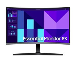Samsung 27" Essential S39GD Full HD curved monitor with 100 Hz refresh rate and gaming mode