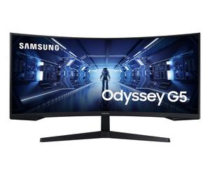 Samsung 34" Odyssey G5 Curved UWQHD 165Hz Gaming Monitor LC34G55TWWPXXU Tech New