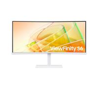 Samsung LS34C650TAU Computer Monitor 86.4 cm (34") 3440 x 1440 pixels 4K Ultra HD LED White