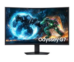 Samsung 37" Odyssey G7 G75F 4K Gaming Curved Monitor for high-end gaming