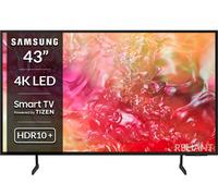 Samsung DU7100 43" Crystal UHD SmartTV, With Crystal Processor 4K, PurColour, Object Tracking Sound Lite, Gaming Hub, Smart TV powered by Tizen, UE43DU7100KXXU, UK Model (2024)
