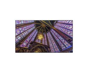 Samsung 50'' Professional Smart Signage QHC Ultra-thin 4K professional display with wireless sharing via SmartView+, perfect for 24/7 indoor viewing.