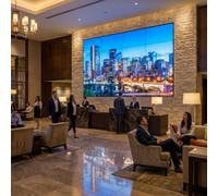 Samsung 55 Inch VMC-E Video Wall 55" video wall with extremely narrow bezel (1.74 mm), IP5X dust protection and 24/7 operation.