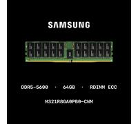 Samsung 64GB DDR5-5600 ECC RDIMM Server RAM Memory Module M321R8GA0PB0-CWM