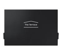 SAMSUNG 85-Inch The Terrace Outdoor Smart TV Dust Cover with Protective Lining Breathable Holes Soundbar Protection Pocket for Remote and Accessor